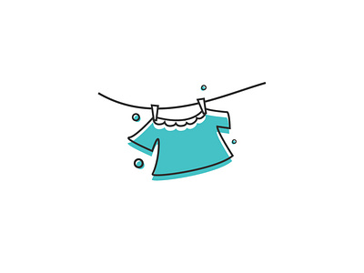 baby clothing icon