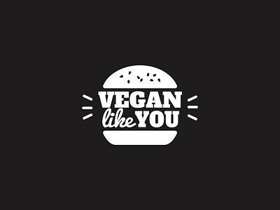 Food logo for a vegan brand