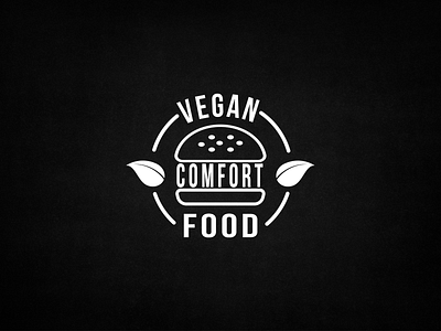 Vegan food logo