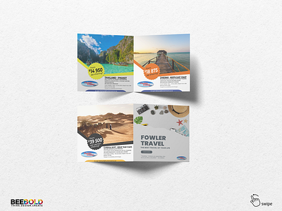 Travel company digital flyers