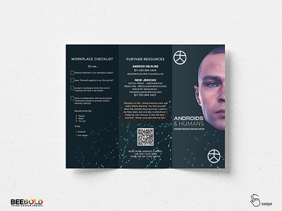 Android Concept Brochure android branding brochure design future game art trifold brochure