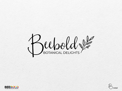 Floral Etsy Logo | Premade design etsy etsy shop etsyseller etsyshop flat floral logo typography vegan