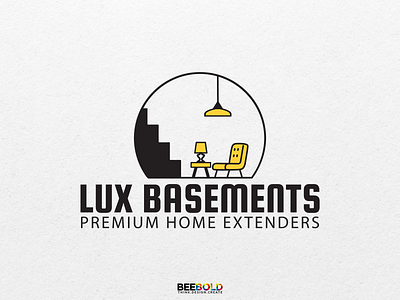 Logo for a premium basement outfitting company