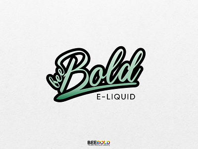 E-liquid Vape Logo e liquid flat logo minimalist typography vape logo vector vegan