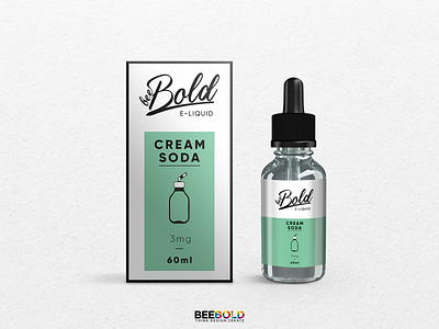 Minimalist Vape E-liquid branding | Box and bottle