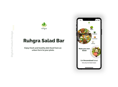 Ruhgra Salad Bar design entrepreneurship ui ux