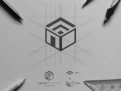 Logo design smarthouse