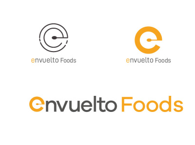 Envuelto Foods Logo branding design icon illustration logo