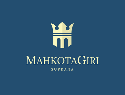 Mahkota Giri Suprana Logo brand identity branding design logo