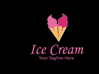 Ice-cream logo