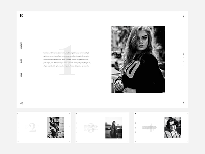 Editorial concept concept design graphic graphic design inspiration interface ui uidesign userinterface uxui web