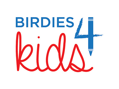 Birdies 4 Kids Logo Design birdies bridgestone charity children golf hospital kids wgc