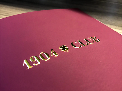 1904 CLUB atlanta clover club exclusive georgia gold golf red sports vintage