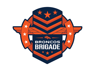 Broncos Brigade Logo Concept