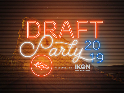 Denver Broncos 2019 Draft Party