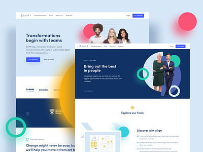 Shift Landing Page ✈️