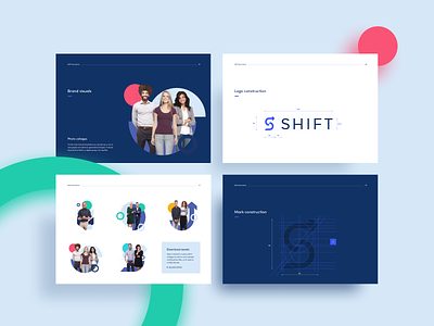 Shift — Brandbook 📘 brand book brandbook branding branding design branding identity