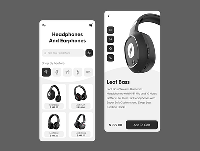 Shopping app app app design design designer earphone illustration microphone shop shopping shopping app ui uiux ux web webdesign