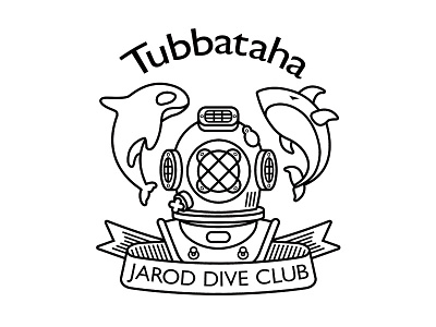 tubbataha tee club dive diver diving shark tubbataha whale