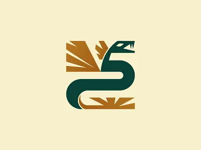 Quetzalcóatl bird branding dagon design dragon ethnic feather geometric inca logo maya mexico primal primitive quetzal quetzalcoatl savage snake tribal vector