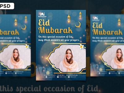 Eid Flyer Free PSD Template