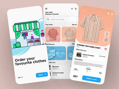 Shopping Application Ui