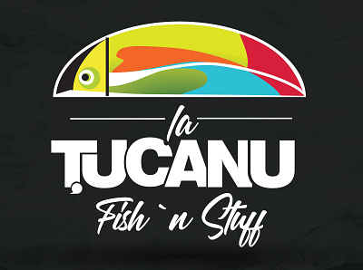 Logo For „La Tucanu” branding concept design icon illustration logo logotype print design street food vector