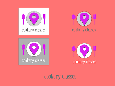 Cookeryclasses classes concept cookery icon illustration illustrator logo simplicity typography vector web website