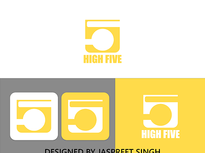 Highfive logo design