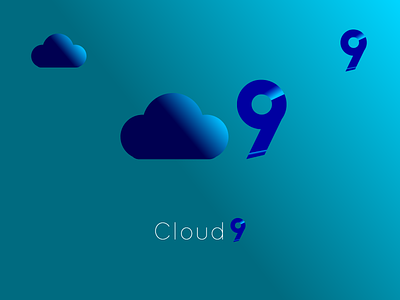Cloud9 logo branding cloud computing clouds flat icon illustration logo minimal popular popular design popular shot simplicity topdesigner