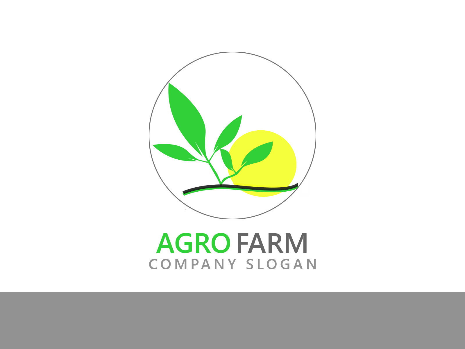 Agro factory logo template this design use farm Vector Image