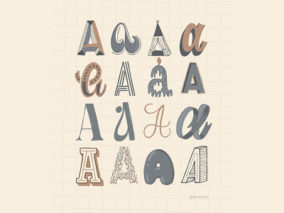 Letter A