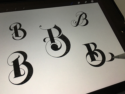 Toodles 152 - Bravo apple pencil hand drawn ipad pro lettering procreate sketch toodles