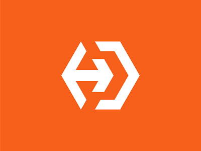 TEKNOM logo symbol arrow engineering logo forward hexagon logo symbol logotype railway logo vector