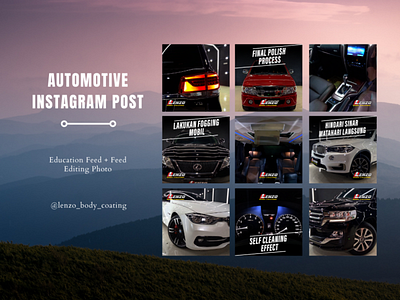 Automotive Instagram Post education elegant graphic design instagram instagram post photo photography