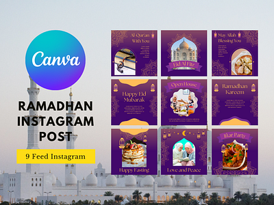 Eid Al Fitr Instagram Template eid al fitr eid mubarak happy eid mubarak ramadhan kareem