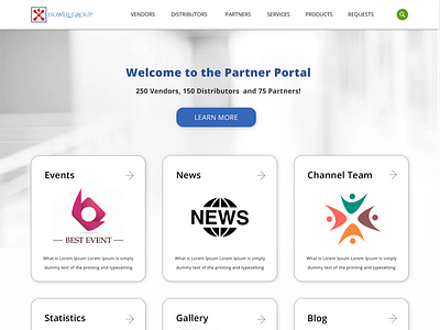 Howell Group Portal Page