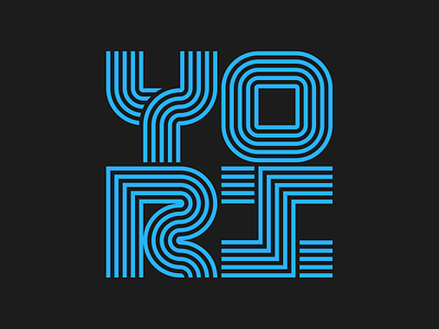 YORI iRobot Internal Project Branding logo type
