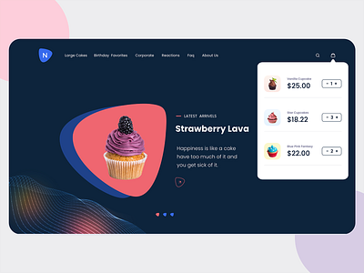 Online store to sell Cakes and Pastries.