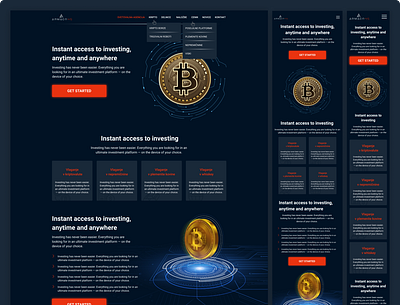 Cryptocurrency | Bitcoin | Crypto bitcoin block block chain btc cash confirmation crypto cryptocurrency cryptography currency dark design landing money page signature ui ux wallet