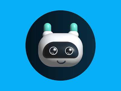 3D chatbot | Robot | Bot 3d art bot chat chatbot cute design graphic design illustration modern robot trendy vector