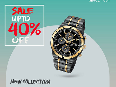 WATCH SEIKO BANNER PS