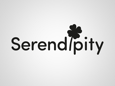 Serendipity design illustration logo ui vector