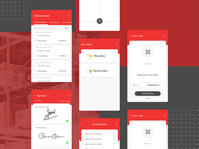 Efile app clean design designs flat minimal mobile mobile app mobile app design ui ux