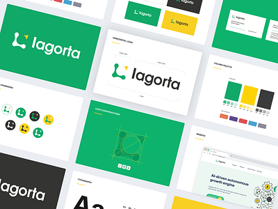 Lagorta Logo art branding design flat graphic design icon illustration illustrator logo minimal typography
