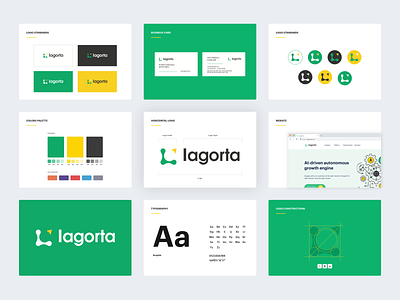 Lagorta Logo art branding design flat icon illustration illustrator logo minimal typography