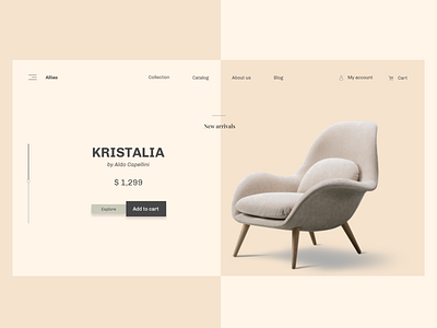 Furniture - Web design