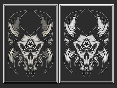 Goat Skull animal creature design illustration logo logodesign merch merchdesign tee teedesign tshirt design tshirtdesign