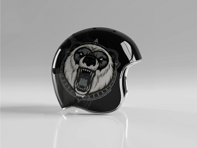 Custom Helmet animal custom custom helmet design head helmet helmet design logo mascot panda panda bear panda logo vector