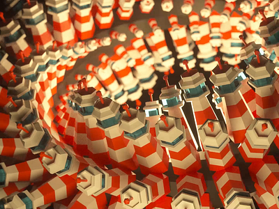 lighthouse looping 3d animation c4d cg lighthouse